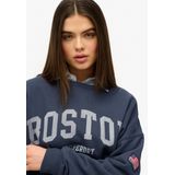 Superdry - Athletic Essentials Oversized Crew Sweatshirt - Oversized - Korte Lengte