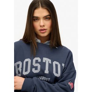 Superdry - Athletic Essentials Oversized Crew Sweatshirt - Oversized - Korte Lengte