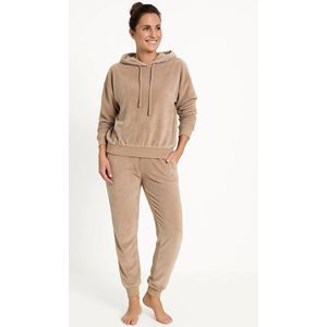 Apollo dames huispak Fleece - Loungeset - S/M - Roze