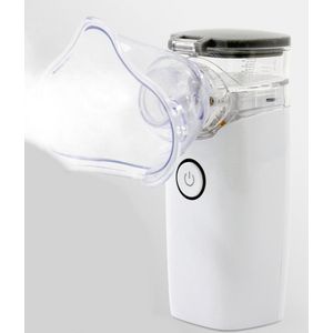 Aerosoltoestel - Ultrasone Vernevelaar Inhalator – Inhalatieapparaat voor Kinderen, Volwassenen en Baby’s – Helpt tegen Luchtwegaandoeningen - Incl. 2 mondstukken