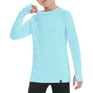 Thermo shirt jongens en meisjes met lange mouwen en duimgat - Sport T-shirt voor kinderen