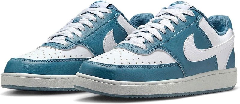 Nike - Court Vision Low Next Nature - Damesschoenen - Zwart - Gerecycled Materiaal