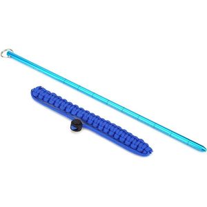 Duikstok met draagkoord - Aluminium duikwijzerstang - Verstelbaar polskoord - Accessoires - Koningsblauw .