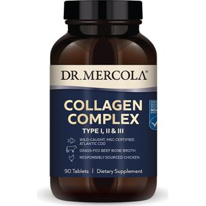 Dr. Mercola - Collagen Complex - Collageen Complex - Type I, II & III - 90 tabletten