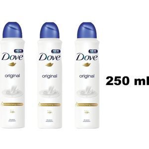 Dove Deo Spray XL Original - Voordeelverpakking 3 x 250 ml