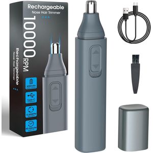 Solacis Neustrimmer - Oortrimmer - Neushaar trimmer - Neus tondeuse - Gezichtsverzorging - Mannen - Dames - Elektrisch - Grooming - Must have!