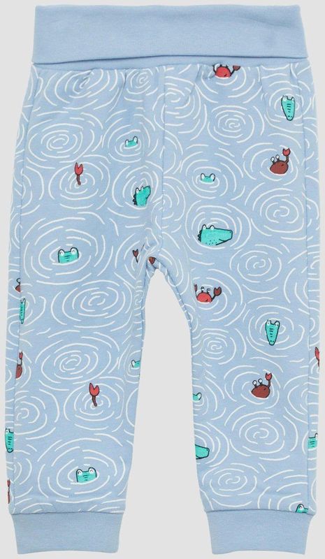 s.Oliver Leggings  turquoise / hemelsblauw / donkerrood / wit