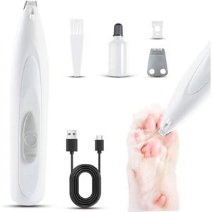 Haartrimmer voor Honden en Katten met LED Verlichting