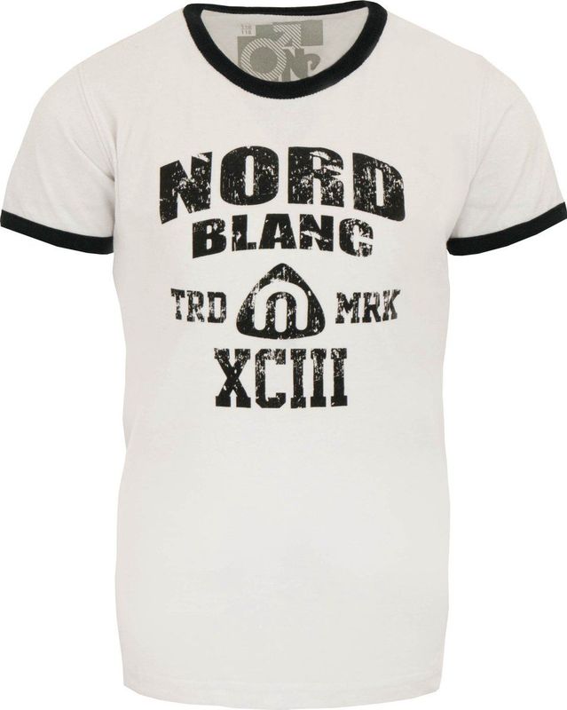 Nordblanc - Kinder T-shirt - Wit - Korte Mouwen