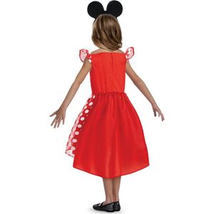 DISGUISE - Klassiek rood kostuum Minnie voor meisjes - 110/128 (4-6 jaar)