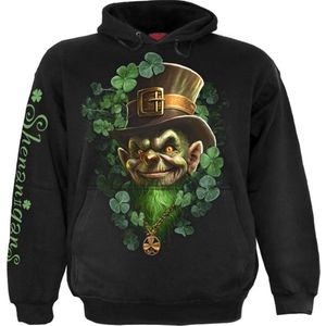 Spiral Shenanigans - Hoodie Heren Trui met capuchon - zwart - XXL