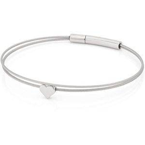 CLIC by Suzanne - Thinking of You - Zilver - Dames Hartjes Armband