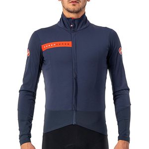 Castelli BeTa Ros Fietsjack - Maat M  - Mannen - navy - rood