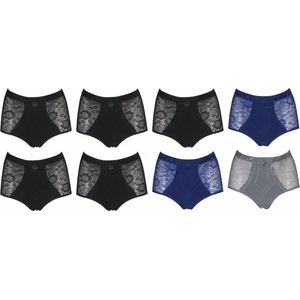 J&C Dames Taille 8-pack: Dark