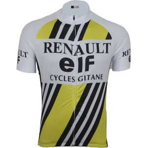 Retro wielertrui Renault elf maat Small