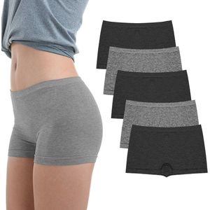 Dames Boyshorts - Volledige Dekking en Naadloos Design, 5 Stuks