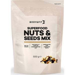 Body & Fit Superfood Nuts & Seeds Mix - Noten en Zaden mix - Ontbijtgranen - Muesli - 500 gram