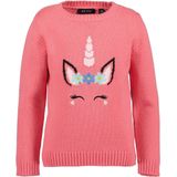 Blue Seven - Gebreide Trui - Zalm - Regular Fit - Lange Mouwen