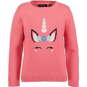 Blue Seven - Gebreide Trui - Zalm - Regular Fit - Lange Mouwen