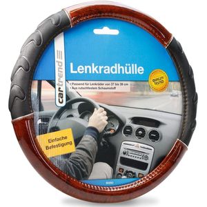 Stuurwielhoes in houtlook