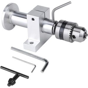 Draaibank DIY houtbewerking - Nauwkeurige live revolving center boorhouder - Schroefsleutel gereedschap - Accessoires .