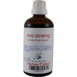 Herbes D'elixir Anti-straling Tinctuur – 100 ml – 1 Stuk - Ondersteunt de weerstand