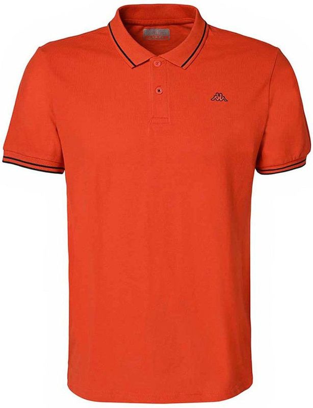 Kappa - Ezio - Poloshirt - Oranje - Korte Mouw