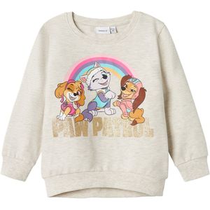 NAME IT - NMFNAFEMA PAWPATROL - Sweatshirt - Peyote Melange - Meisjes