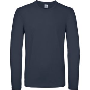 B&C #E150 Men's T-shirt long sleeve CGTU05T - Navy - XXL