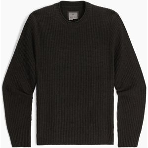 Royal Robbins Rockcraft Waffle Crew Merinotrui (Heren |zwart)