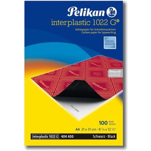 Pelikan carbonpapier Interplastic 1022G etui van 10 blad