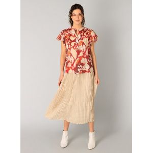 YEST Rho Tops - Maroon/Multi Colour - maat 34