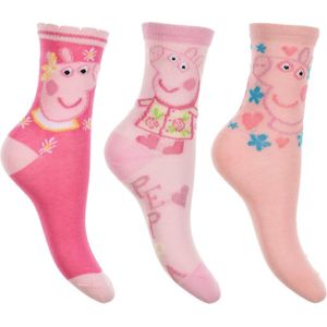 Peppa Pig - 3 paar sokken Peppa Big - 3-pack - maat 31/34