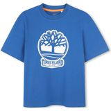 Timberland - T60422 - T-shirt - Blauw - Korte Mouwen - Jongens