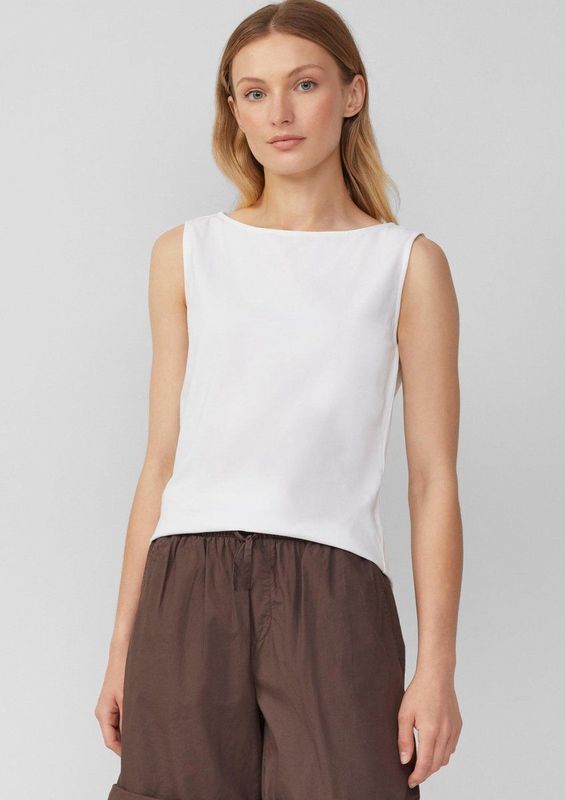 Katoenblend Top - Mouwloos - Zacht - Casual - Stretchy