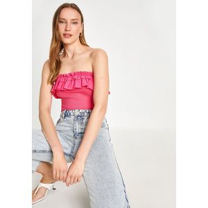 Straploze kraag Mouwloos Tanktop