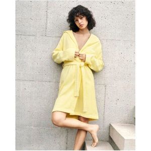 Hugo Boss badjas - Plain - Lime - maat S