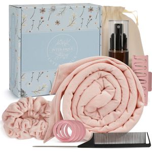 INTER-ESQUE® heatless curls - complete set - roze