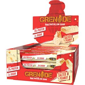 Grenade Carb Killa Bars - Proteïne Repen - White Chocolate/Salted Peanut - 12 Eiwitrepen (720 gram)