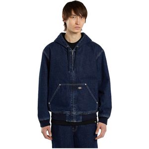 Dickies - HILHAM - Tussenjas - Blauw - Licht Gevoerd - Denim