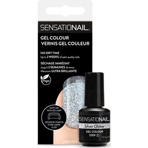 Sensationail Gel Color Nagellak - 71740 Silver Glitter