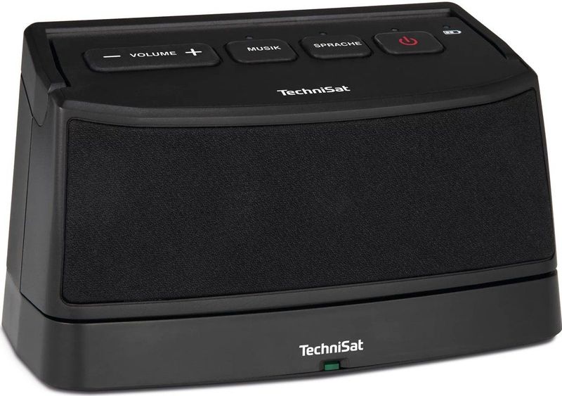 TechniSat ISIBOX 1 - Stereoluidspreker met stemversterking voor tv's en muzieksystemen