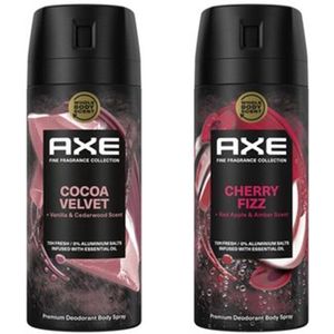 AXE Fine Fragrance Deo Spray - Cherry Fizz & Cocoa Velvet