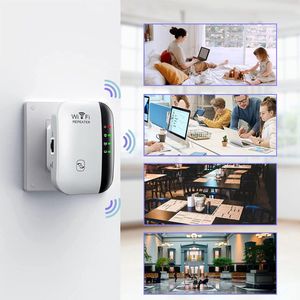 WiFi-extender - Wifi Versterker Stopcontact - Router Draadloos - Repeater - Booster - Extender - 300 Mbps - 2 Stucks