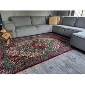 Vloerkleed Velvet - Pluisvrij - Oosterse Style - 160x250cm - Perzisch Tapijt - Laagpolig
