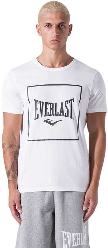 Everlast - Regular Fit - T-shirt - Gebroken Wit - Korte Mouwen