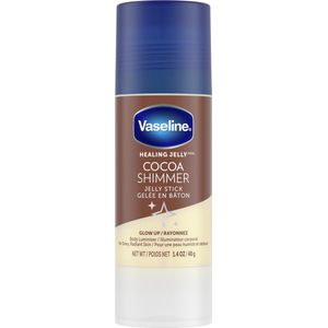 Vaseline Jelly Stick Balm - Body Luminizer - Radiant Skin - Glow Up - Huid - Gezicht - Lippen - Cocoa Shimmer