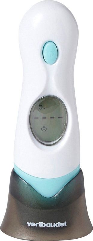 Vertbaudet - MultiThermo - Digitale Thermometer - Wit/Lichtgrijs - Oor- en Voorhoofdthermometer