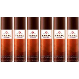 Tabac Original Deo Spray - 6 x 200 ml - Voordeelverpakking