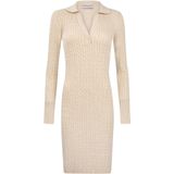 Felix Hardy Gebreide jurk  beige